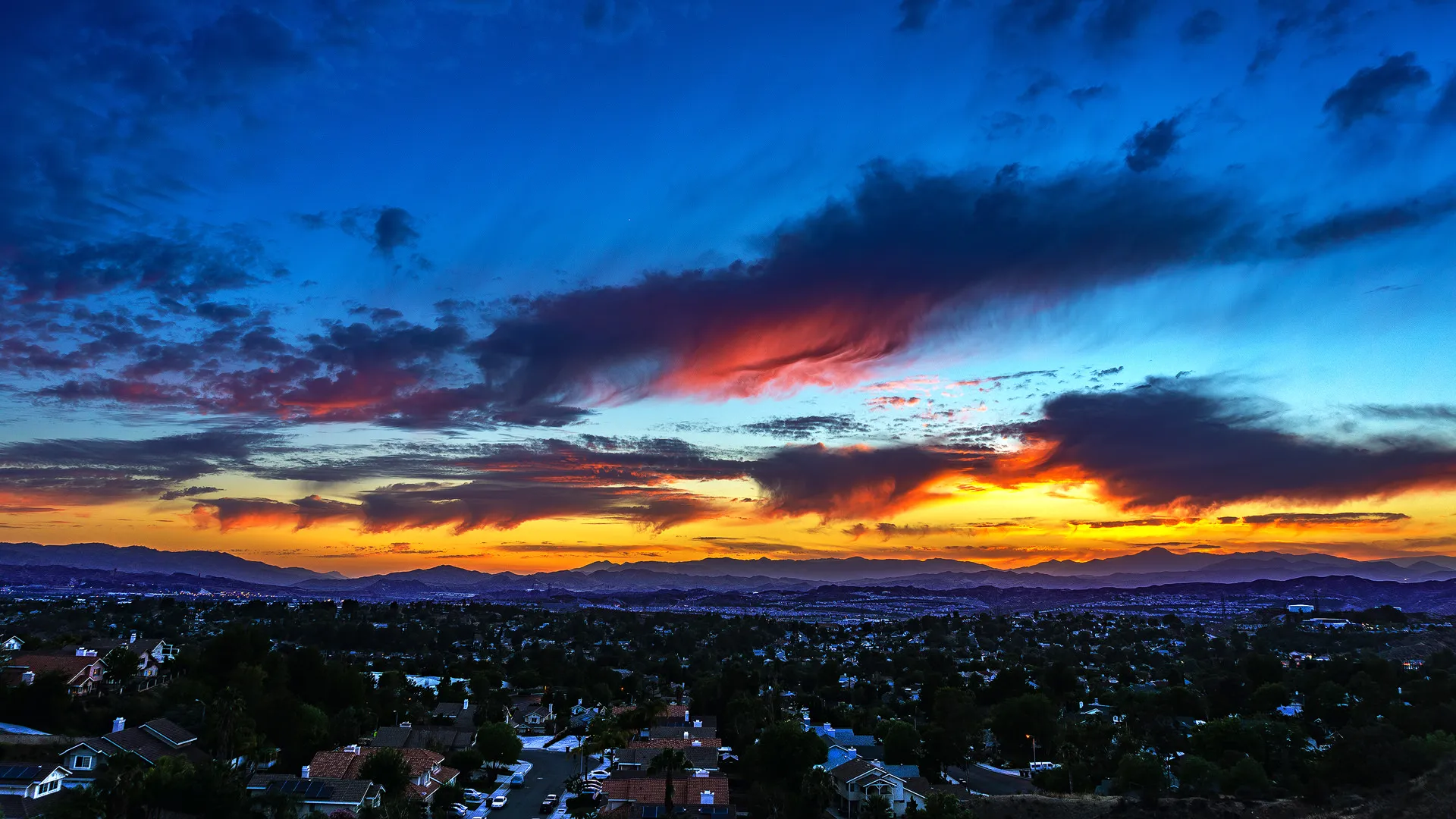 Santa Clarita sunset