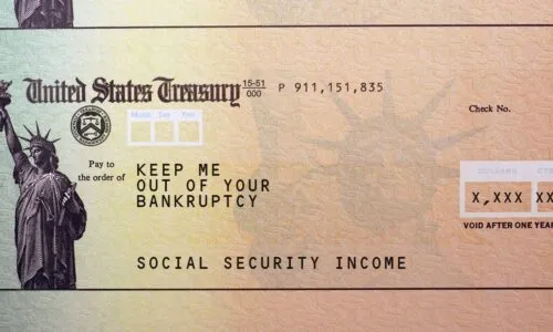 social security income bankruptcy keep out